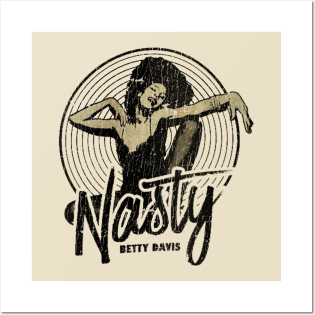 NASTY - BETTY DAVIS Wall Art by CANDY MARKET